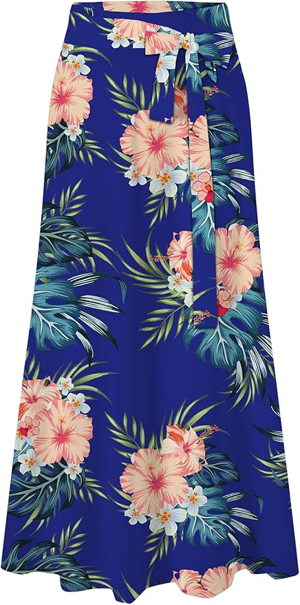 Cromoncent Matching Hawaiian Outfits for Family, Dad and Son Matching Luau Beach Tropical Shirts Mommy Daughter Tropical Sets