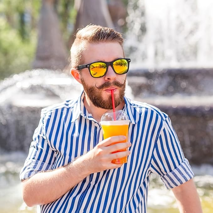 Fsmiling Black Sunglasses Bulk Adult Party Sunglasses 80s Glasses Shades for Men Women Party Favors-15Pack,UV Protection