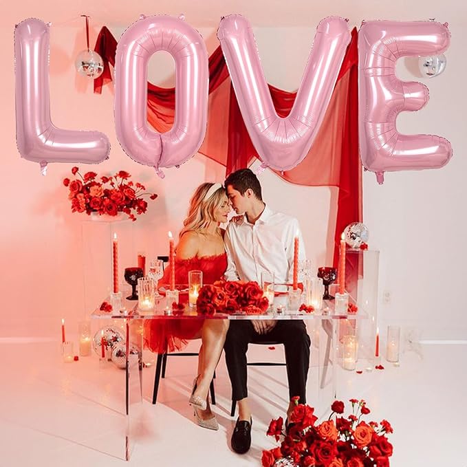 Custom Balloon Letter T - Large Mylar Helium Alphabet T - Pastel Pink Decor, 40" Inflatable Light Pink Letter T Foil Balloons for Girls Birthday Party Decoration Supplies