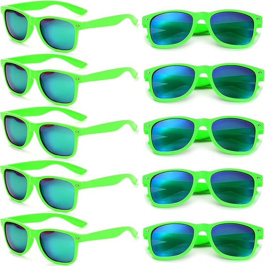 Eyegla Sunglasses Bulk Adults Party Sunglasses 80s Glasses Shades for Party Favors 8/10/20/30Pack