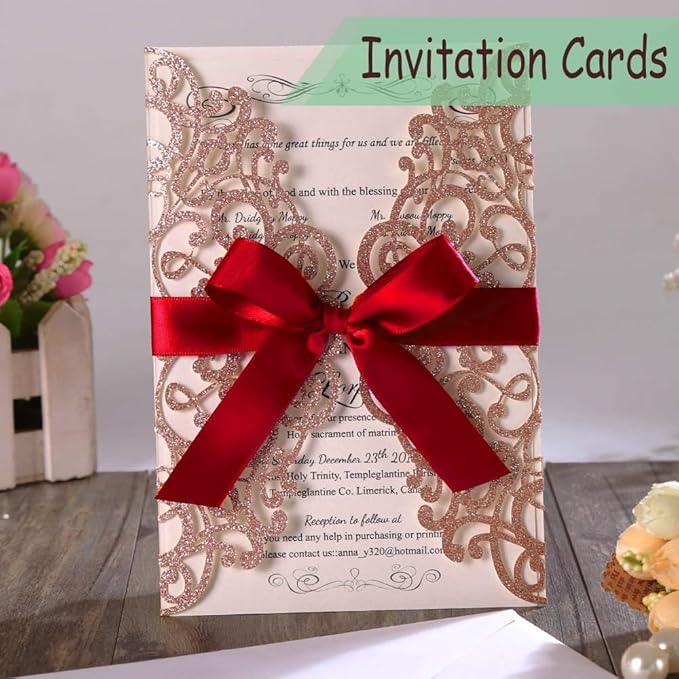 1-1/2" Width x 100 Yards Satin Ribbon, Scarlet Ribbon Perfect for DIY Craft, Bows, Gift Wrapping, Flower Bouquet, Valentine's Day, Christmas and Party Decoration