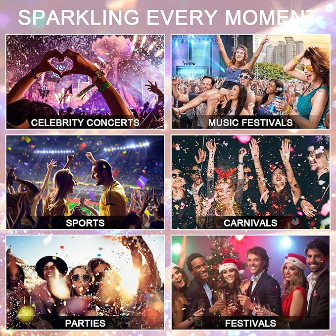 Body Glitter Spray - Pink Sparkling Shimmer for Hair,Clothing & Face Long-Lasting,Quick-Drying Loose Shimmer Hairspray Temporary Shiny Mist for St. Patrick's Day, Festival, Rave, Party, Prom Supplies
