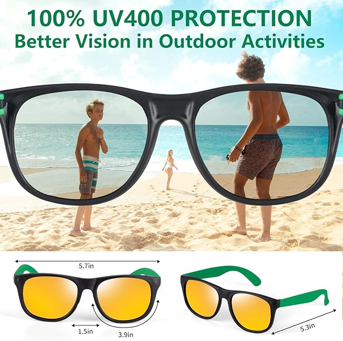 36 Pack 12 Color Neon Kid Sunglasses Bulk Party Favor for Kid Adult Boy Girl,80s Retro Style Plastic Toddler UV400 Toy Sunglasses Summer Beach Pool Birthday Graduation Party Classroom Prize