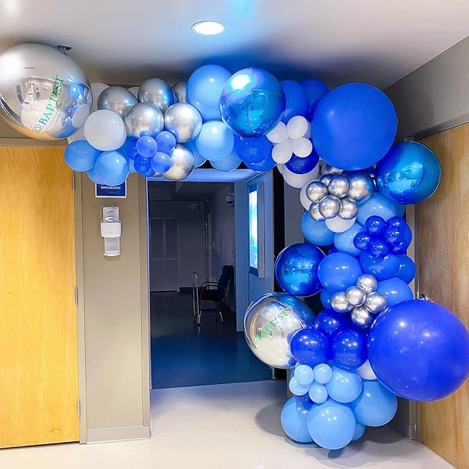 Royal Blue Balloons, 66pack 12inch Blue Latex Party Balloons for Graduation, Wedding, Birthday, Baby Shower, Gender Reveal, Anniversary Party Decorations