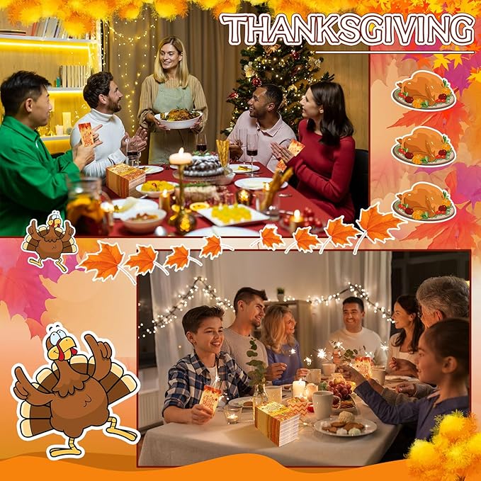 Karenhi 150 Pieces Thanksgiving Guest Napkins 3 Ply Disposable Paper Napkins Autumn pumpkin Disposable Hand Paper Towels Harvest Fall Decorative Guest Napkins Guests Towel for Thanksgiving Holiday