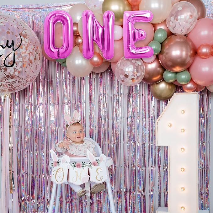 LIOZEOKUN Letter Balloons 16 Inch Alphabet A-Z Mylar Foil Balloons 2 Set for Wedding Birthday Party Decoration Banner Custom Phrase 52 Pcs