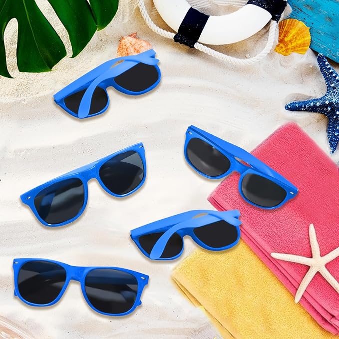 Colorful Party Sunglasses Bulk 20 Packs for Wedding Beach Summer Pool Party Supplies Goodie Bags Stuffers