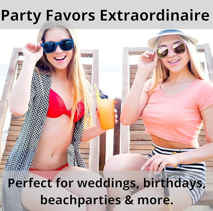 Eyegla Sunglasses Bulk Adults Party Sunglasses 80s Shades Eyewear Party Favors Glasses 10/20 Pack