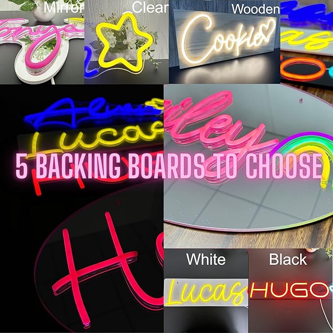 ADVPRO Custom Wedding LED Neon Signs, Customizable for Wall Decor, Birthday Party, Personalized Large Led Neon Light Sign with Surname, Name, Est Date