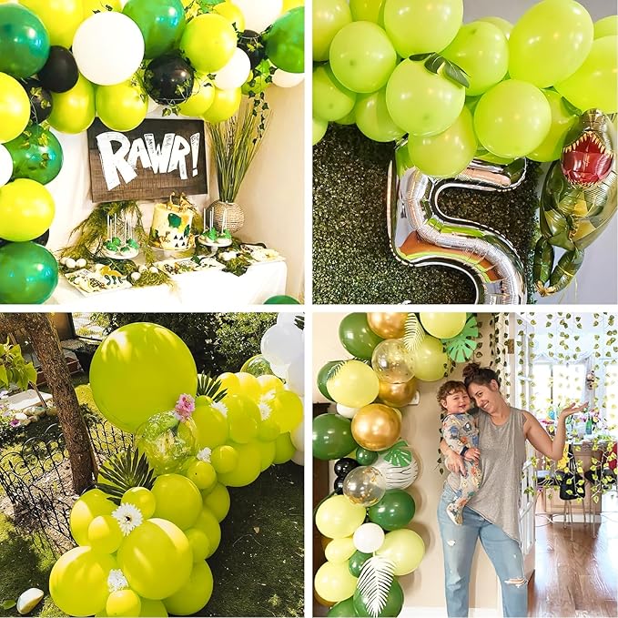 PartyWoo Lime Green Balloons 50pcs 12 inch Light Pastel Kelly Green Balloons for Graduation Baby Shower Bridal Shower Wedding Engagement Spring Forest Theme Birthday Tea Party Decorations Green-Y8