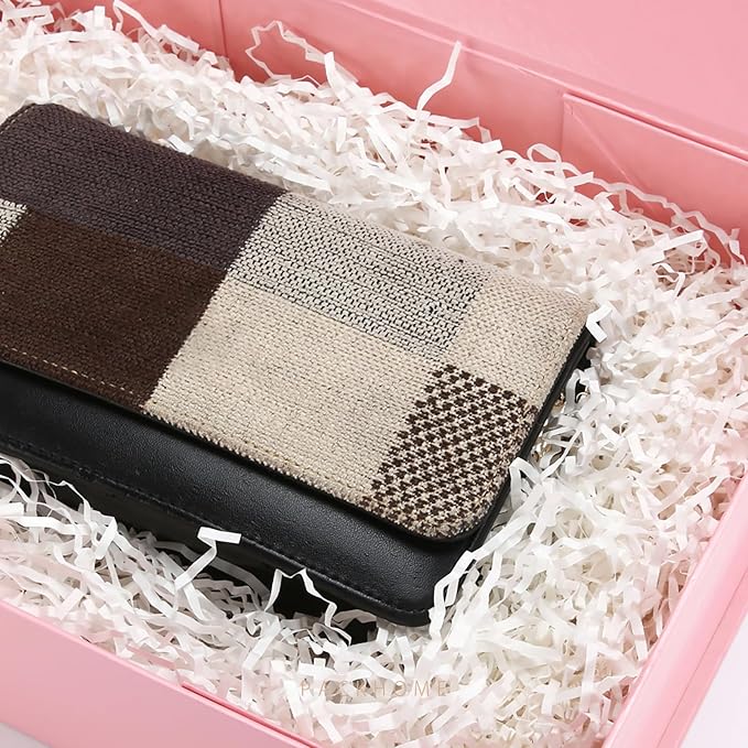 PACKHOME 6 Large Gift Boxes with Lids 13.5x9x4.1 Inches, Sturdy Collapsible Gift Boxes with Magnetic Closure (Glossy Pink)