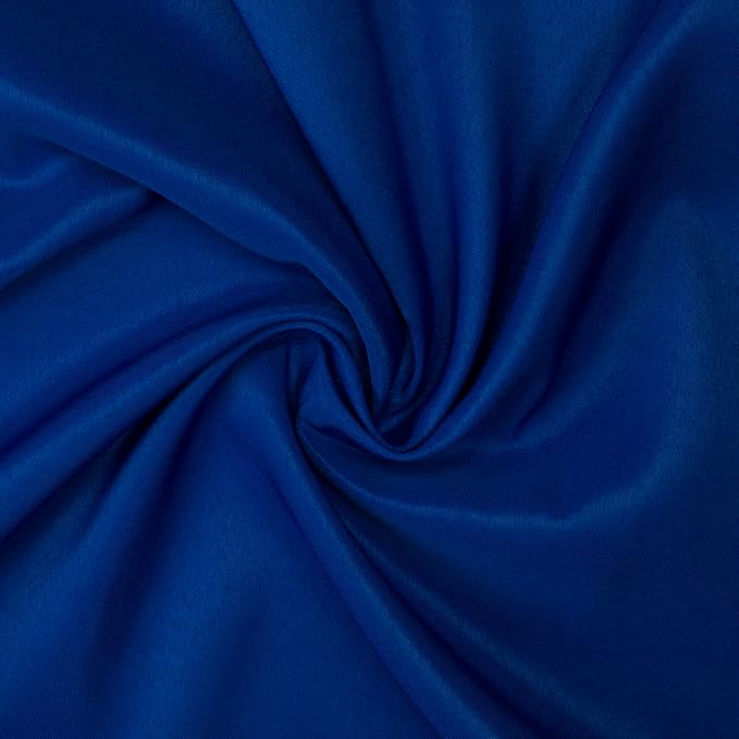 Gee Di Moda Fitted Tablecloth - 72 x 30 Inch Royal Blue Fitted Table Cloth for 6 Foot Rectangle Table - Heavy Duty Washable Fabric - for 6 Ft Buffet Table Holiday Party Dinner Wedding & Trade Show