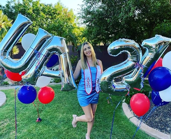 40 Inch Silver 21 Number Balloons Giant Jumbo Huge 12 or 21 Foil Mylar Helium Number Digital Balloons Silver Birthday Mylar Digital Balloons 12th 21st Birthday Anniversary Events Party Decorations