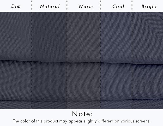 Ruvanti Premium Cloth Napkins Set of 12, 18x18 Inches, 100% Cotton, Washable, Soft & Absorbent, Perfect for Wedding, Christmas, ‎Thanksgiving Dinners - Ombre Blue