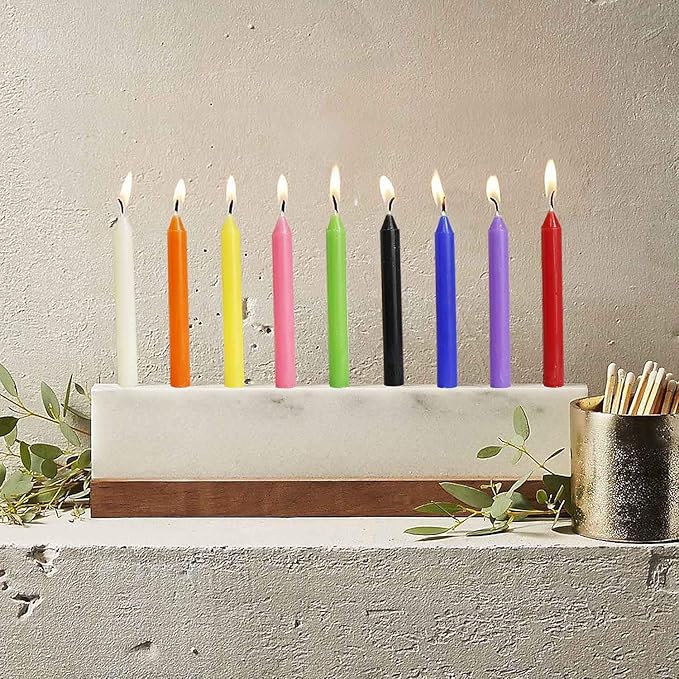 Unscented 4" Mini Chime Ritual Spell Taper Candle - Set of 100