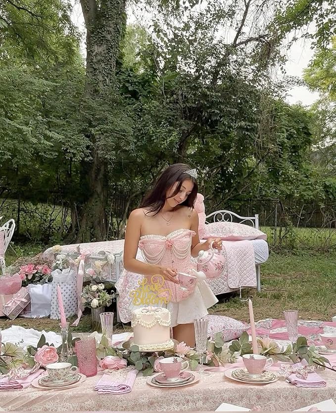 Love in Bloom Cake Topper