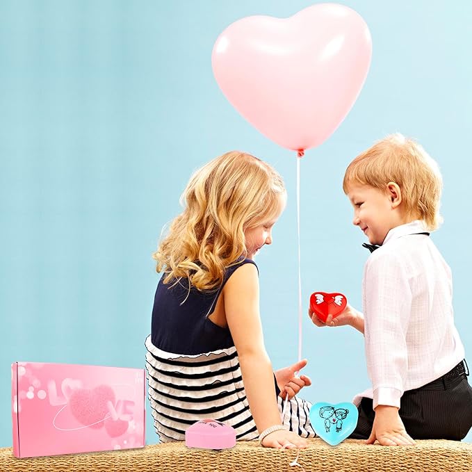 Small Pull Back Toy Cars Set,Mini Racing Vehicles for Holiday Birthday Party Favors,Goodie Bag Stuffers,Classroom Prizes,Bulk Toys for Kids,Girls,Boys(Valentine Day Heart Shape I Love You Gift)12 Pack