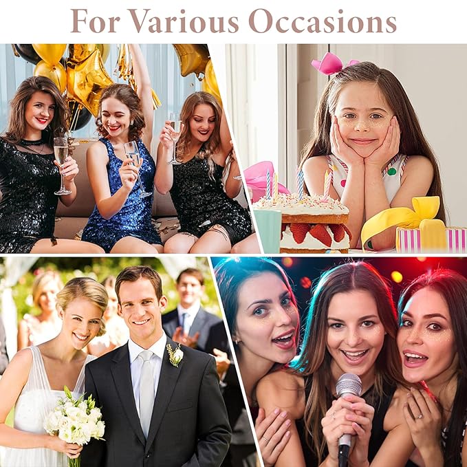 16 PCS Face Glitter, Gold Face Tattoos Stickers, Temporary Body Face Glitter, Makeup Patches for Women Girls Music Festival, Carnival Party, Halloween