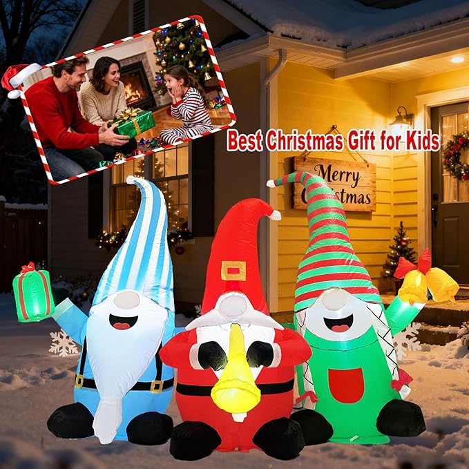 Christmas Inflatables Outdoor Decorations Blow Up Yard Decor