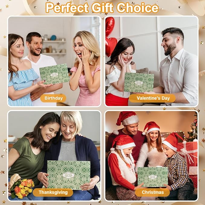 12 Pack Scented Candles Gifts for Women, Natural Soy Candles for Home Scented, Aromatherapy Christmas Candle Sets Gift for Women, Sister, Friends, Colleague