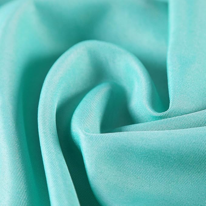 Cloth Napkins 20x20 inch Washable Polyester Dinner Napkins Soft Table Napkins for Wedding Party Dining Banquet(Turquoise,12PCS)