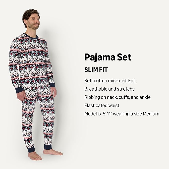 Amazon Essentials Matching Holiday Family Pajama Sets