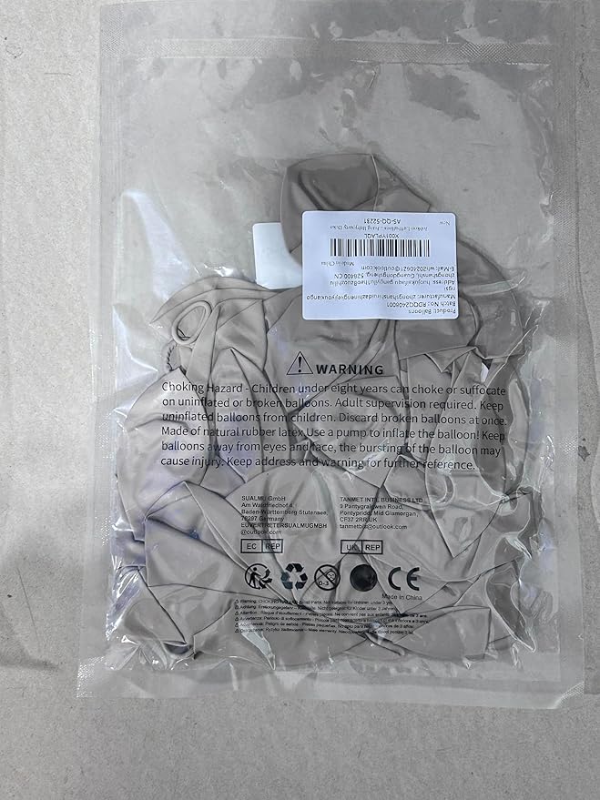 White Sand Balloons, 12 Inch 30 Pcs Beige Balloon Boho White Latex Cream Balloons Matte Off White Sand Neutral Helium Balloons for Birthday Wedding Baby Shower Anniversary Party Decorations