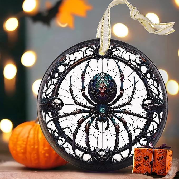 Touber Christmas Ornaments - Tree Decorations - Spider, Holiday Gifts