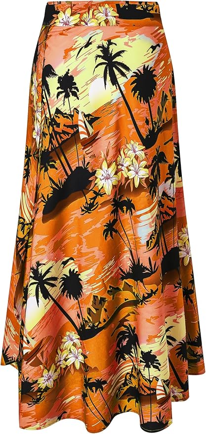 Cromoncent Matching Hawaiian Outfits for Family, Dad and Son Matching Luau Beach Tropical Shirts Mommy Daughter Tropical Sets