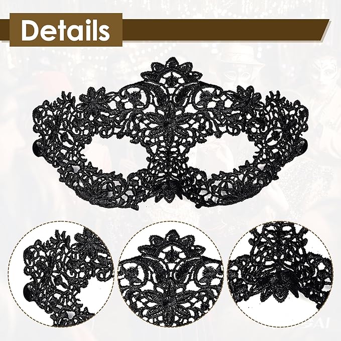OIDEA Masquerade Mask for Couple - Roman Greek Venetian Mask Halloween Prom Party Costume Ball Mardi Gras Mask for Women Men