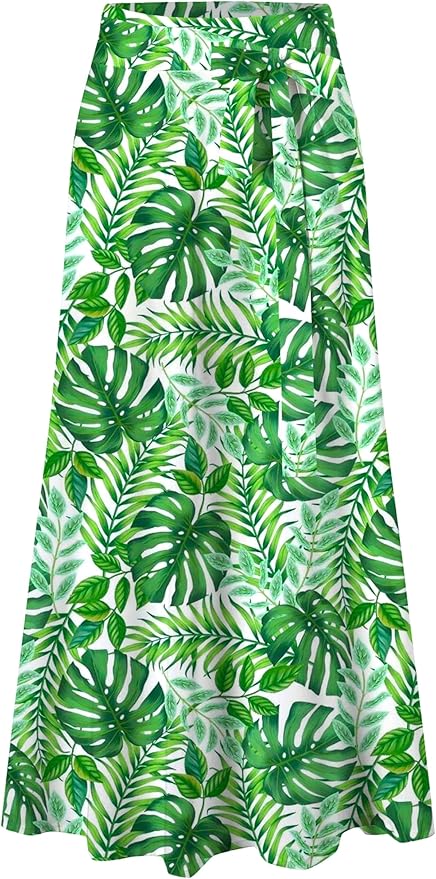 Cromoncent Matching Hawaiian Outfits for Family, Dad and Son Matching Luau Beach Tropical Shirts Mommy Daughter Tropical Sets