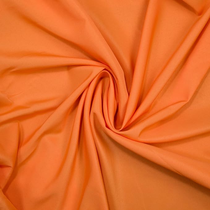 Gee Di Moda Fitted Tablecloth - 48 x 30 Inch Orange Fitted Table Cloth for 4 Foot Rectangle Table - Heavy Duty Washable Fabric - for 4 Ft Buffet Table Holiday Party Dinner Wedding & Trade Show