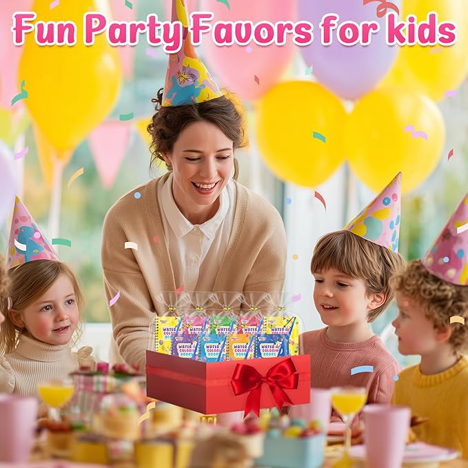 Coloring Books Party Favors for Kids - 24 Pack Mini Water Coloring Books Paint Sets for Kids Goodie Bags Stuffers Students Classroom Gifts Bulk, Return Gifts for Birthday Halloween Party Favors Bulk