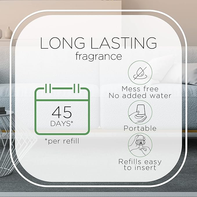 Air Wick Essential Mist Starter Kit (Diffuser + Refill), Apple Cinnamon, Fall Scent, Fall Spray, Essential Oils Diffuser, Air Freshener (Pack of 3)