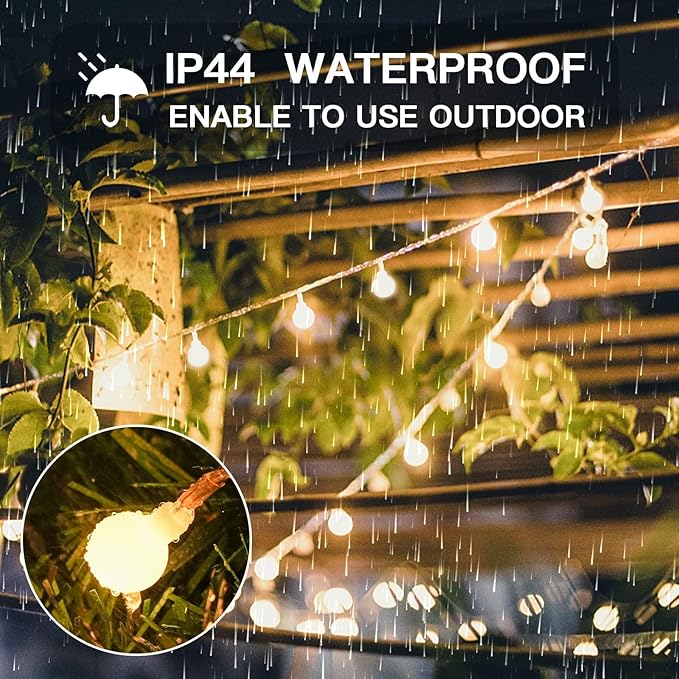 suddus Globe String Lights for Bedroom, 100 Led Fairy Lights Plug in, String Lights Indoor for Christmas Tree, Classroom, Wall, Window, Wedding, Party, Thanksgiving Decor, Warm White