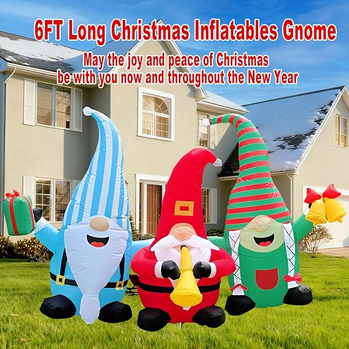 Christmas Inflatables Outdoor Decorations Blow Up Yard Decor