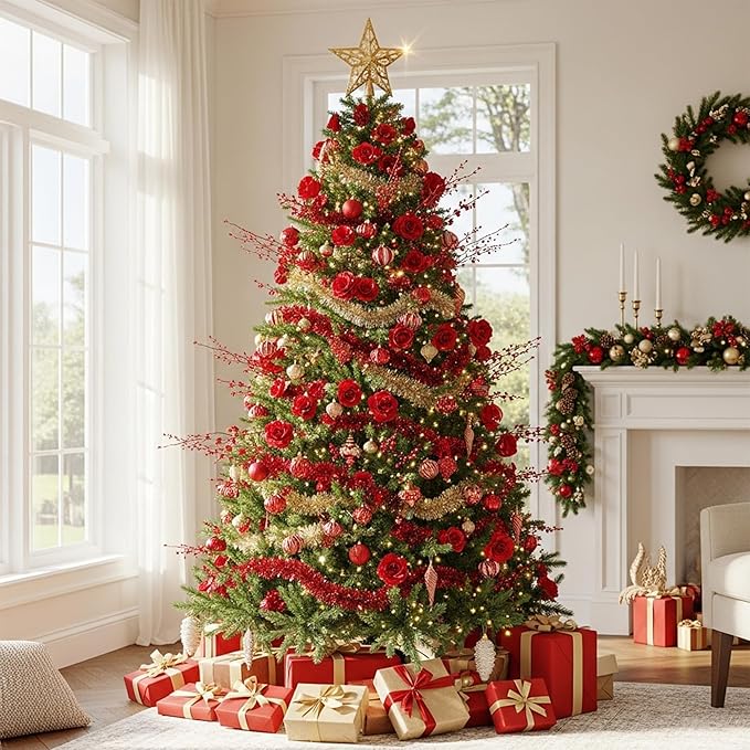 60Pcs Red Roses Artificial Flowers, Velvet Silk Faux Roses, Realistic Red Flowers for Wedding Centerpieces, Cake, Bridal Bouquets, Home Decor, Anniversary, Valentine's Day Decorations