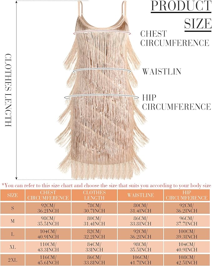 Zhanmai 6 Pcs Flapper Dress Flapper Costumes for Women 1920s Accessories Set Headband Pearl Necklace Earrings Gloves Stick