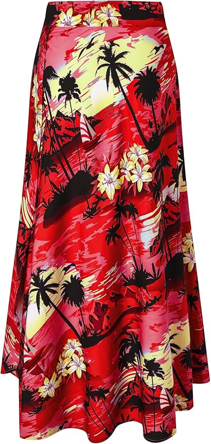 Cromoncent Matching Hawaiian Outfits for Family, Dad and Son Matching Luau Beach Tropical Shirts Mommy Daughter Tropical Sets
