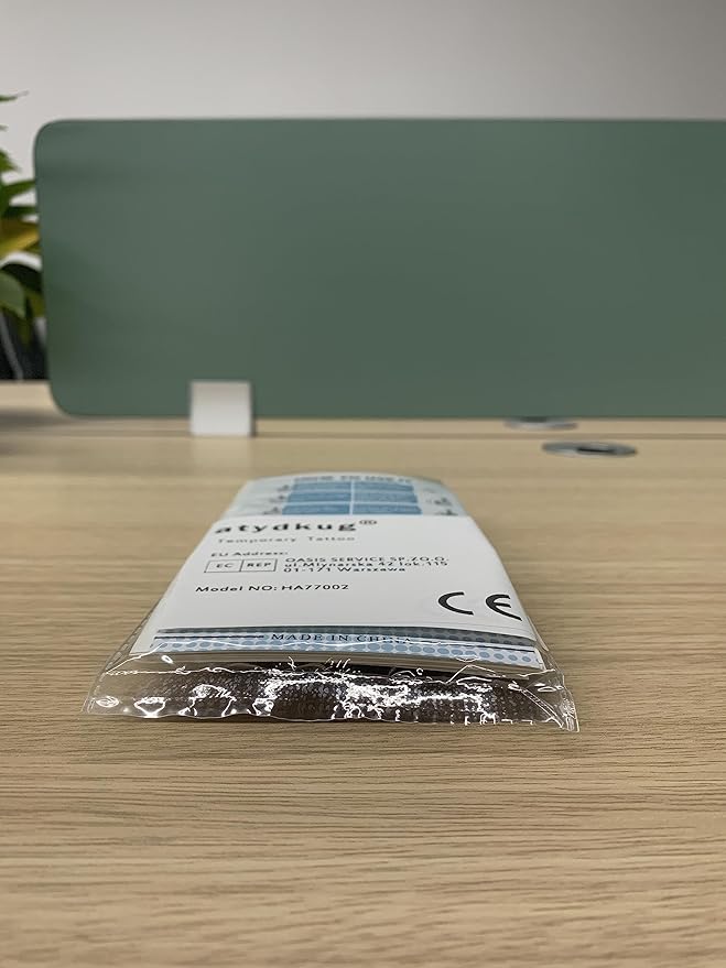 77 Sheets Temporary Tattoo for Men and Women, 17 Sheets Half Arm Chest Shoulder Fake Tattoos, 60 sheets Tiny Black for Adults, Waterproof Realistic Tattoos Long-Lasting