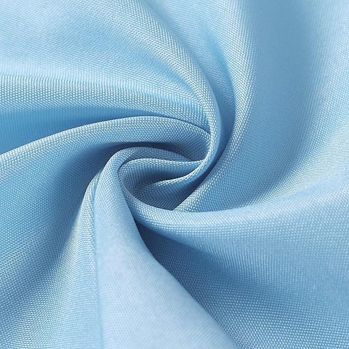 Cloth Napkins 20x20 inch Washable Polyester Dinner Napkins Soft Table Napkins for Wedding Party Dining Banquet(Blue Mist,50PCS)