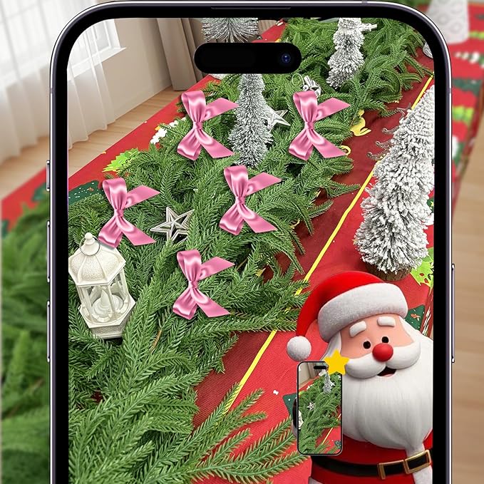 9FTClassicNorfolkGarland, Real Touch Norfolk Garland - Artificial Christmas Garlands Green Norfolk Pine Needles Garland for Fireplace Table Stairs Mantlegarlands Window Indoor/Outdoor Home Decor