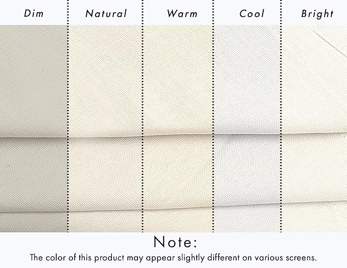 Ruvanti Premium Cloth Napkins Set of 6, 18x18 Inches, 100% Cotton, Washable, Soft & Absorbent, Perfect for Wedding, Christmas, ‎Thanksgiving Dinners - Antique White