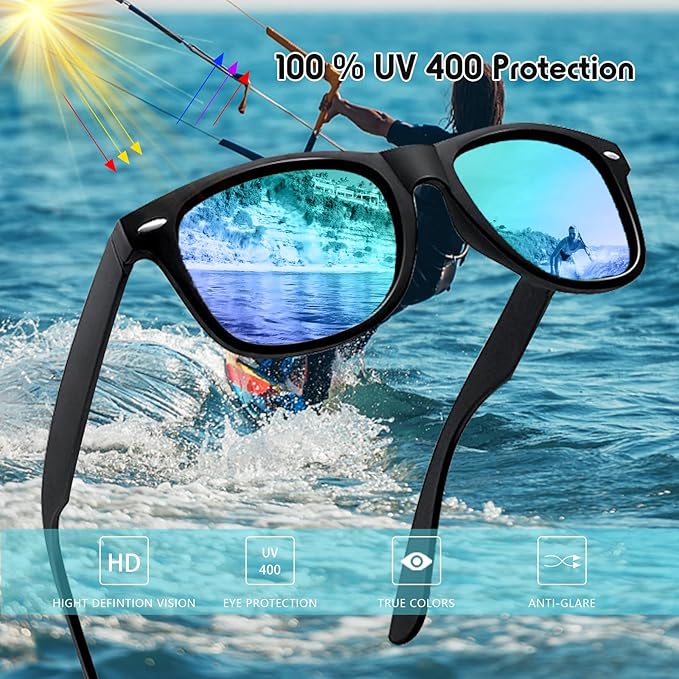 12/24 Pack Wholesale Retro Neon Colors Party Favor Supplies Unisex Sunglasses Bulk for Adults Teens, UV400 Protection