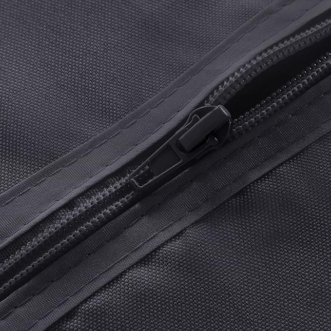 SARAFLORA Outdoor and Indoor Tablecloth -60x102 inch Grey, Wrinkle Free Washable Waterproof Table Cloth with Umbrella Hole and Zipper Rectangle Table Cover for Spring/Summer/Patio/Picnic/BBQS/Party