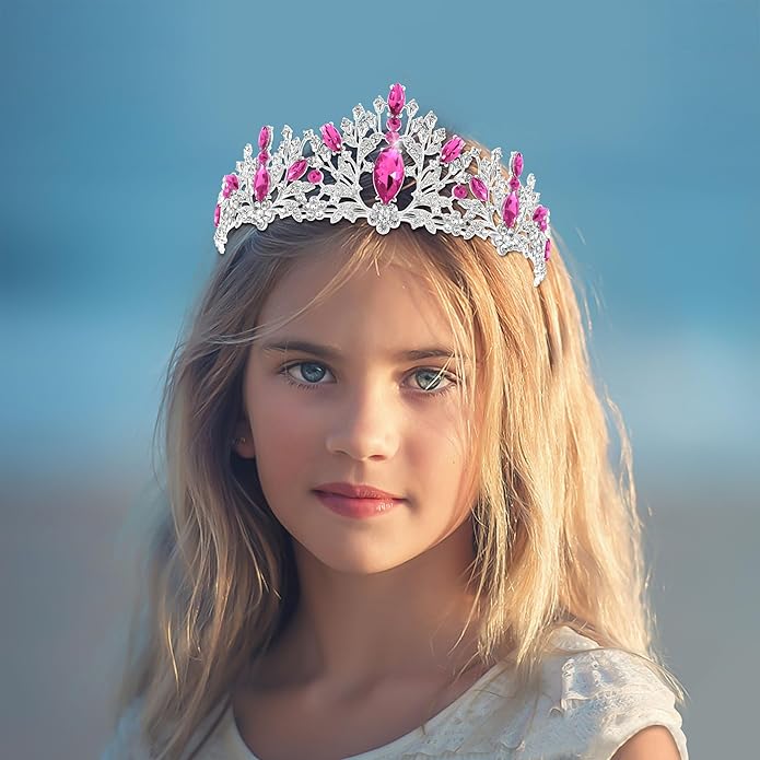 TAROSE Crowns for Women and Girls, Queen Crystal Gold Silver Tiaras with White Rhinestone and Combs, Goddess Crown for Wedding Bride Birthday Princess Bridal Shower Hair Accessories for Women