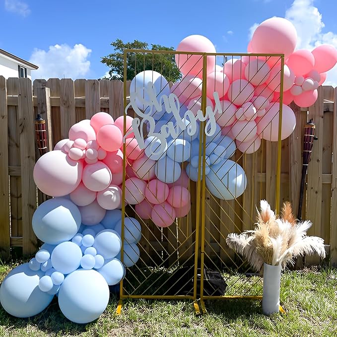 Light Blue Balloons, 66pack 12inch Baby Blue Latex Party Balloons for Boys Girls Birthday Party, Baby Shower, Wedding, Gender Reveal, Baby Shower, Anniversary Party Decorations