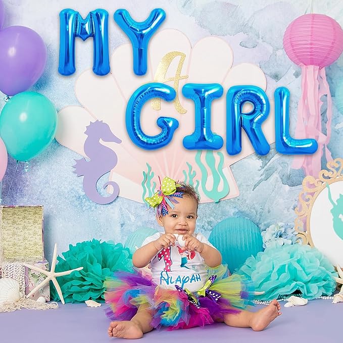 LIOZEOKUN Letter Balloons 16 Inch Alphabet A-Z Mylar Foil Balloons 2 Set for Wedding Birthday Party Decoration Banner Custom Phrase 52 Pcs
