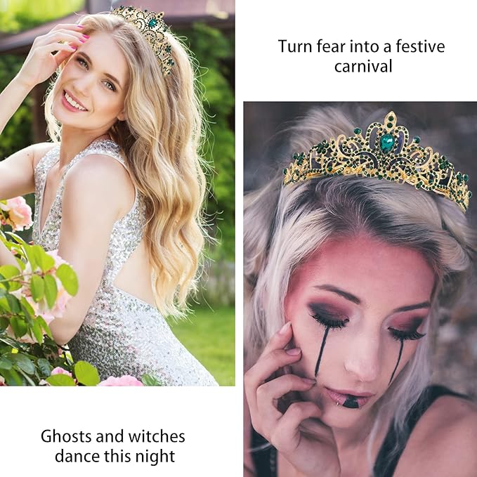 VELSCRUN Birthday Tiara & Crown Set - Princess Sash, Happy Birthday Girl Tiara, Party Decorations & Gifts