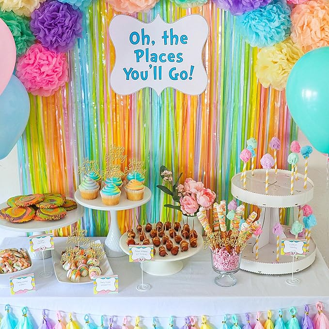 24 PCS Happy Birthday Cupcake Toppers Glitter Picks for Celebrating Anniversary Theme Party Cake Decorations Supplies Gold